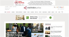 Desktop Screenshot of antarajatim.com